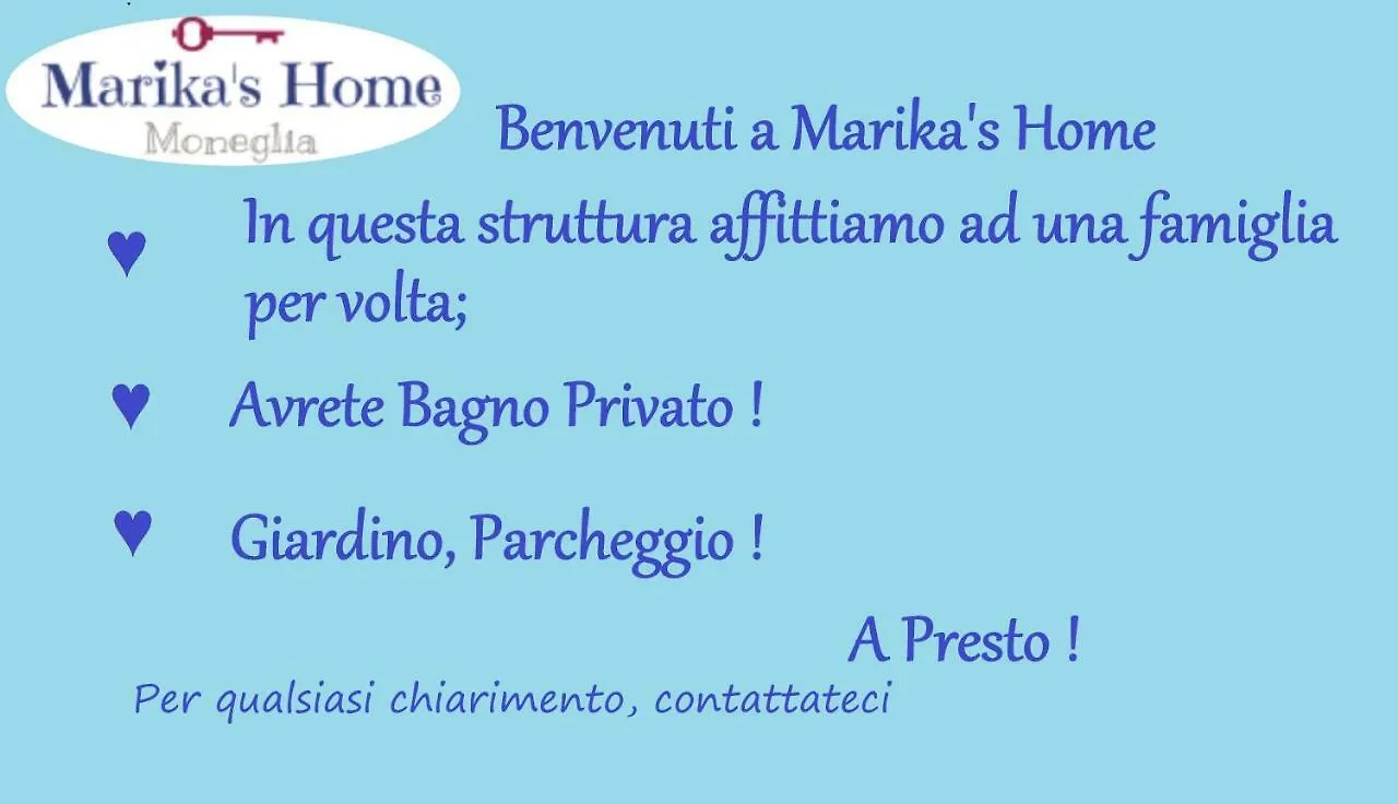 Marika'S Home Moneglia